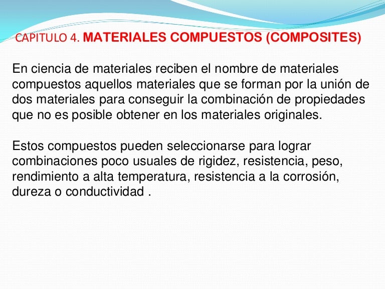 Materiales Compuestos Pdf